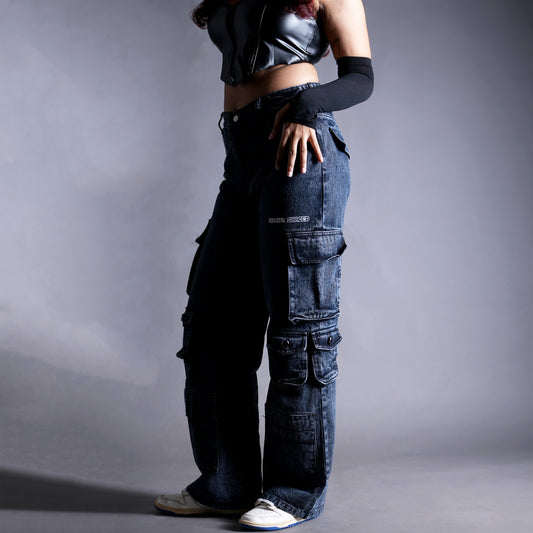 Deca Denim Cargo Pants (Women's)