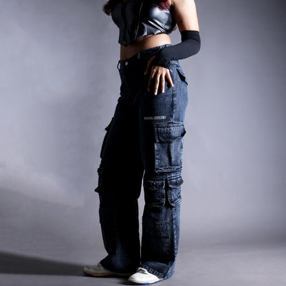 Deca Denim Cargo Pants (Women's)