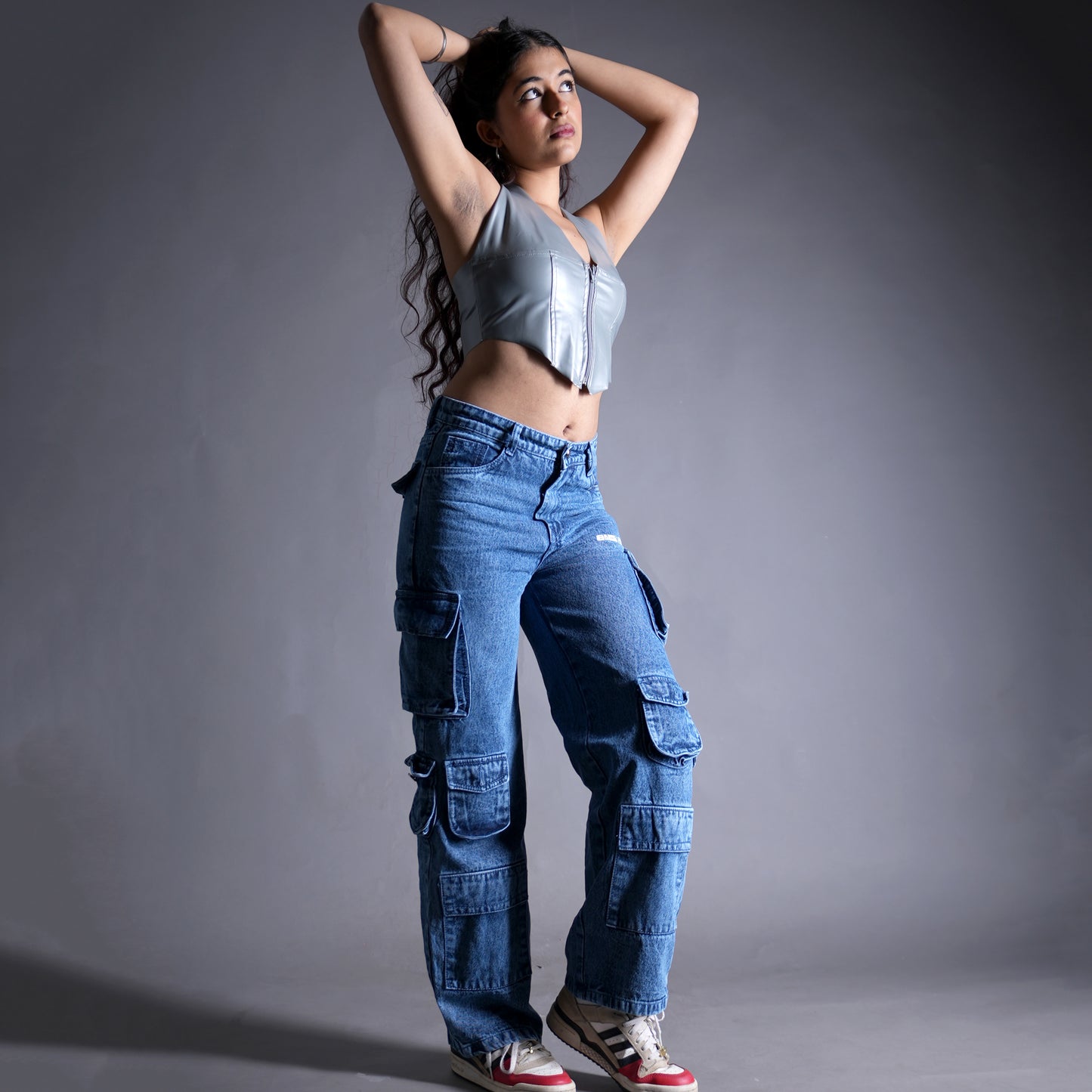 Deca Denim Cargo Pants (Women's)