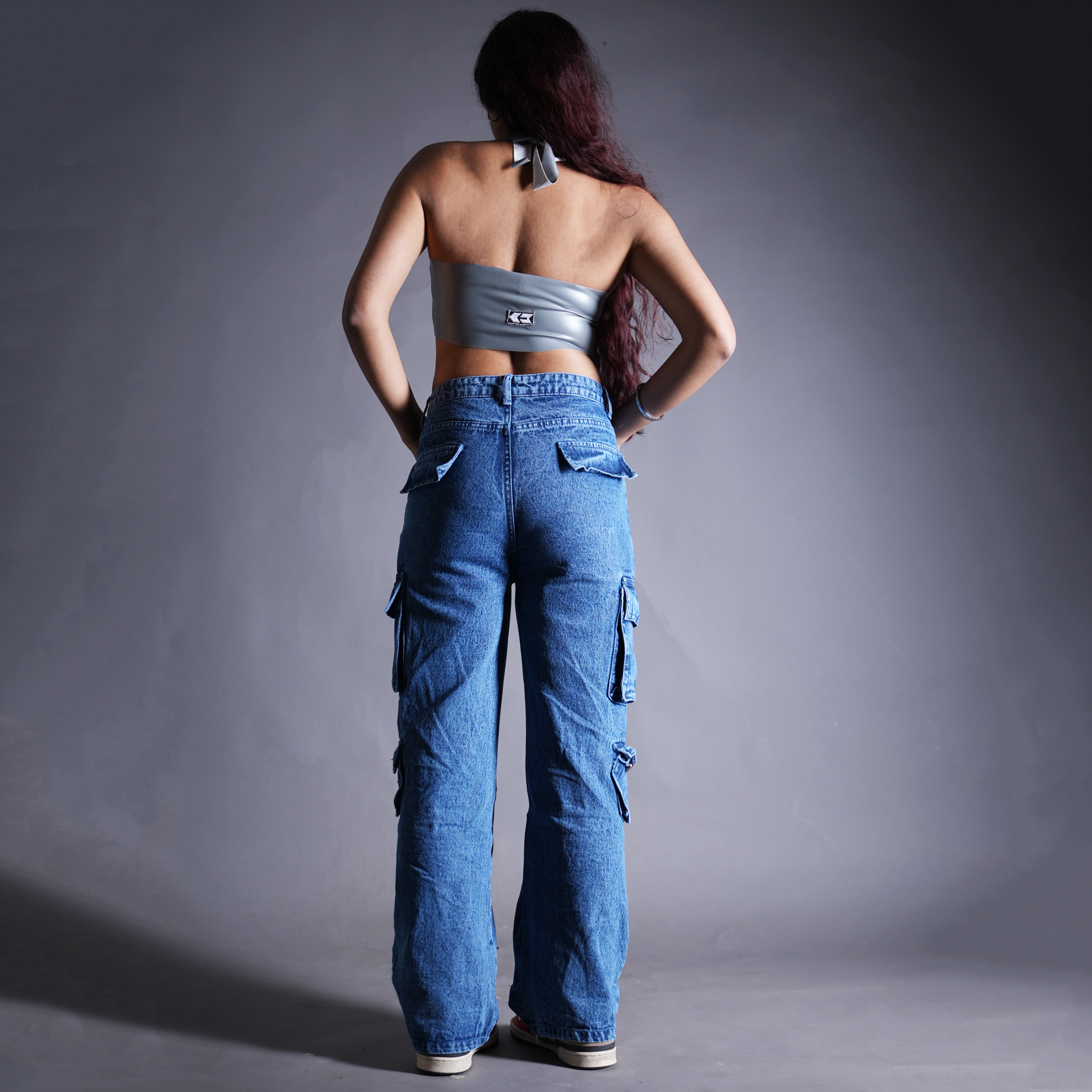 Deca Denim Cargo Pants (Women's) – backspaced