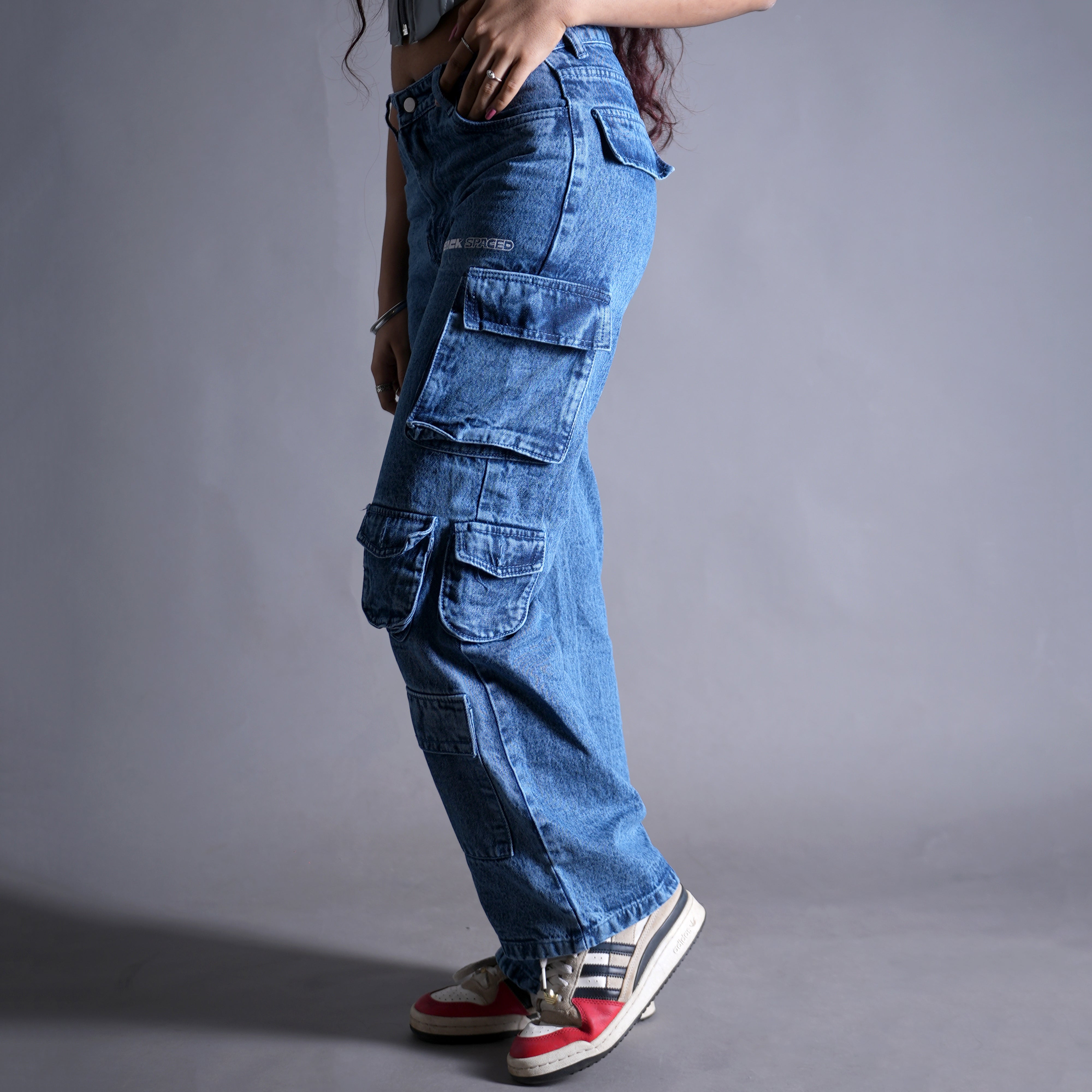 Deca Denim Cargo Pants (Women's) – backspaced