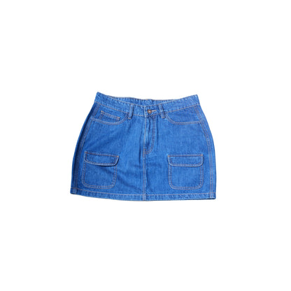Sei Denim Cargo Skirt