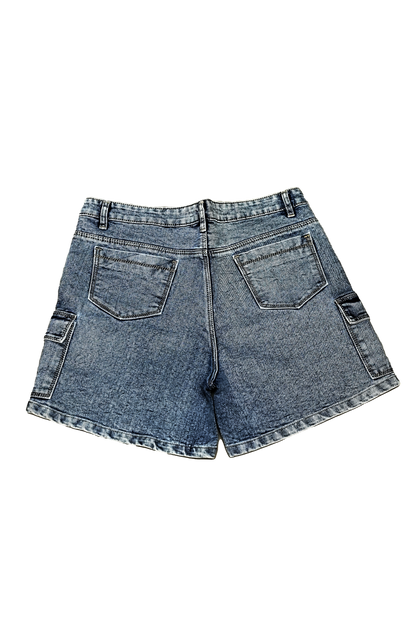 Roku Denim Cargo Shorts (Women's)